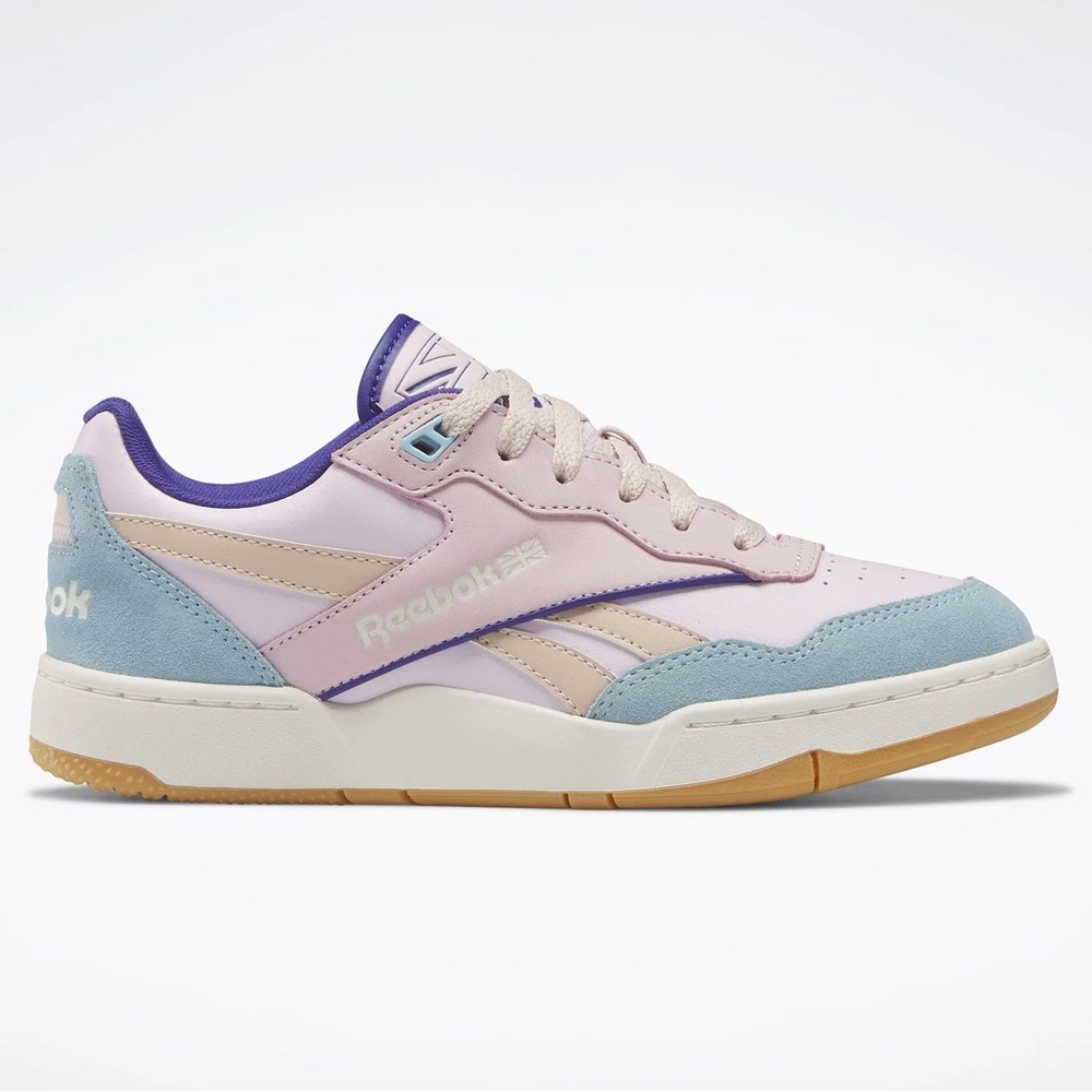 NWT Reebok BB 4000 II Womens Size 7 Blue Pink Purple Gum